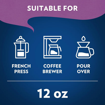 Lavazza Crema e Gusto Ground Coffee 12oz — Full-Bodied Smoky Cocoa Brew for Mindful Morning Wind-Down Moments