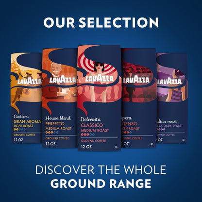 Lavazza Dolcevita Classico Ground Coffee – Balanced Everyday Cup for Mindful Breakfast and Post-Meal Sipping