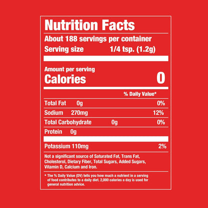 Lawry's 25% Less Sodium Seasoned Salt – Thoughtful Pantry Gift for Health-Conscious Hosts