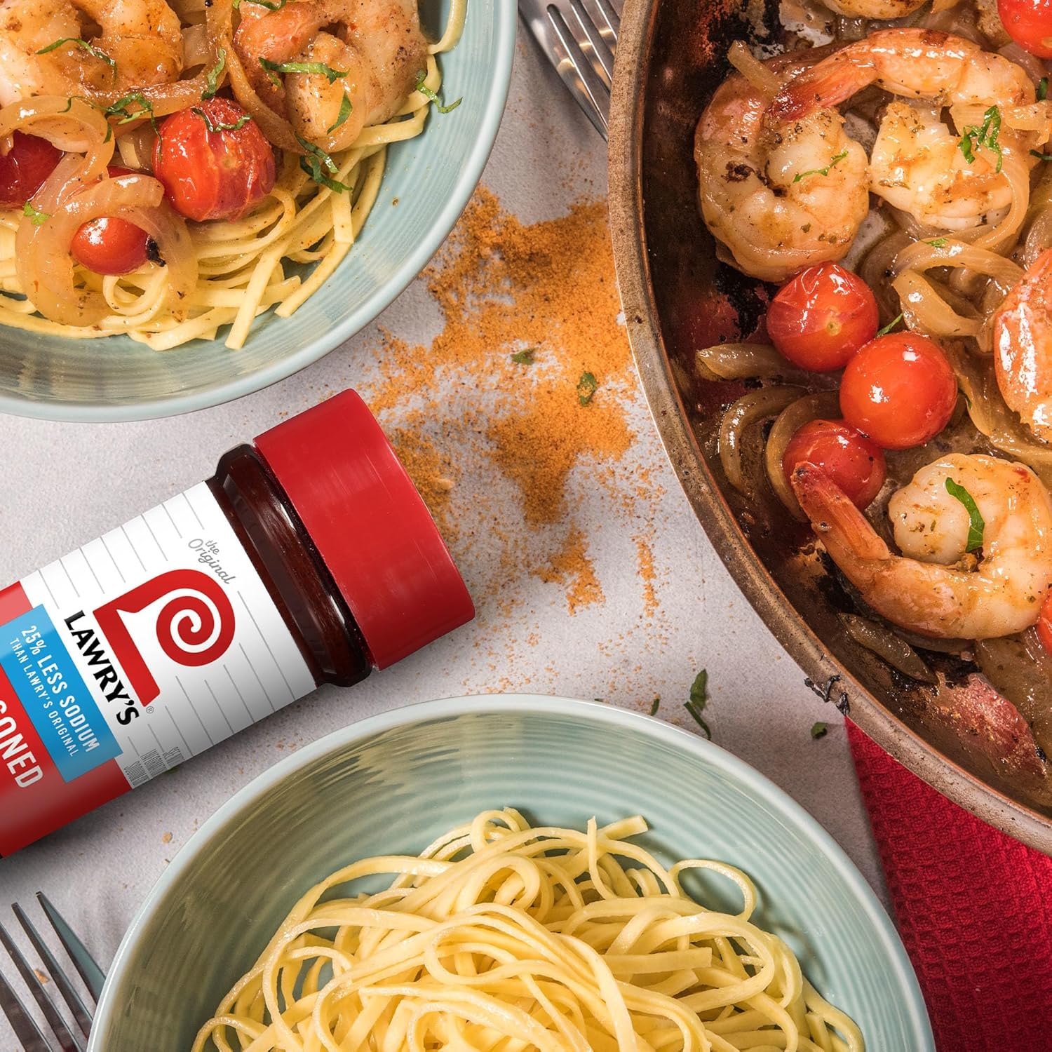 Lawry's 25% Less Sodium Seasoned Salt – Thoughtful Pantry Gift for Health-Conscious Hosts