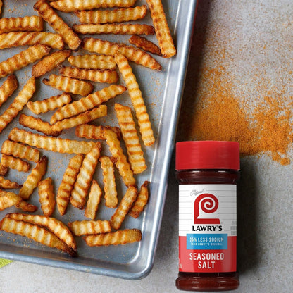 Lawry's 25% Less Sodium Seasoned Salt – Thoughtful Pantry Gift for Health-Conscious Hosts