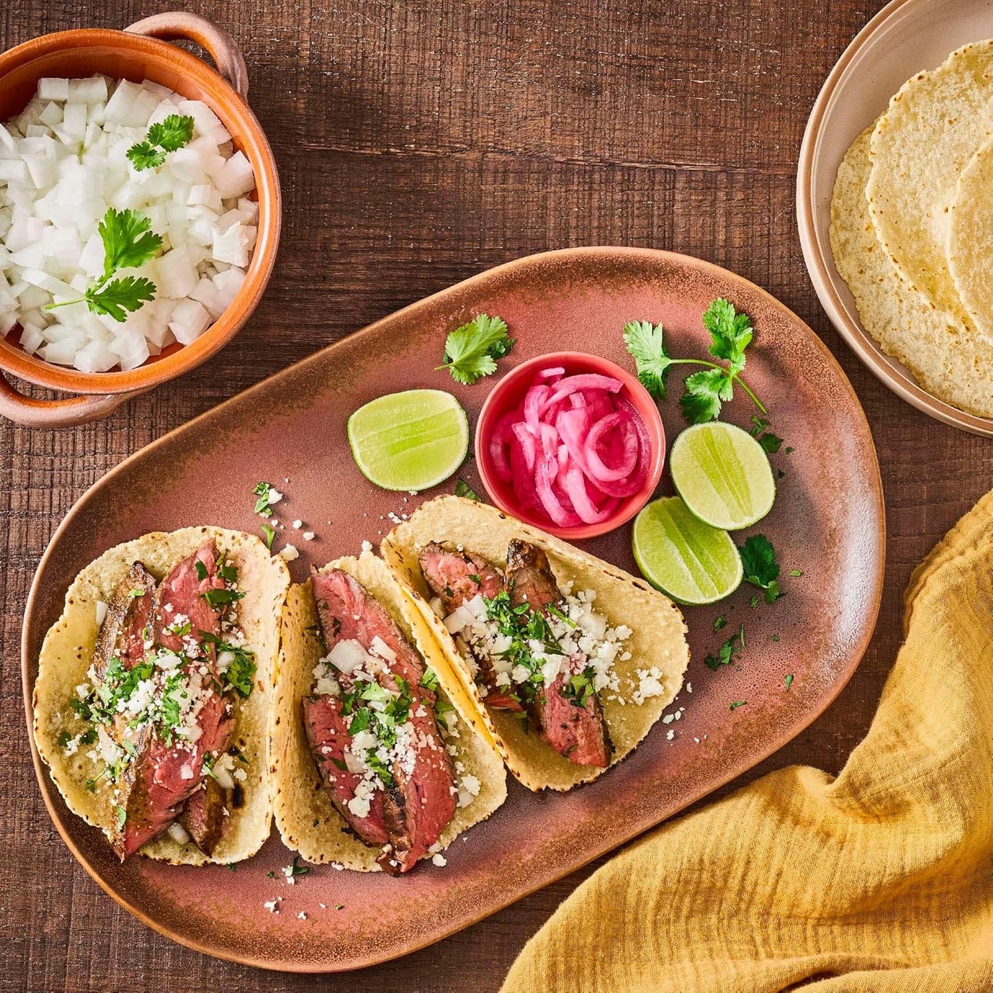 Lawry's Casero Carne Asada Seasoning – Balanced Salt and Spice Blend for Better-For-You Mexican Dinners