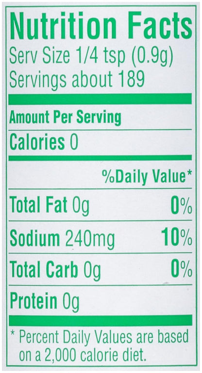 Lawry's Garlic Salt with Parsley – Clean-Ingredient Blend Free of Added MSG