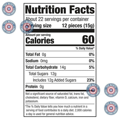 Lemonhead Hard Lemon Candy – Beach Day and Outdoor Dining Treat, Resealable Bag