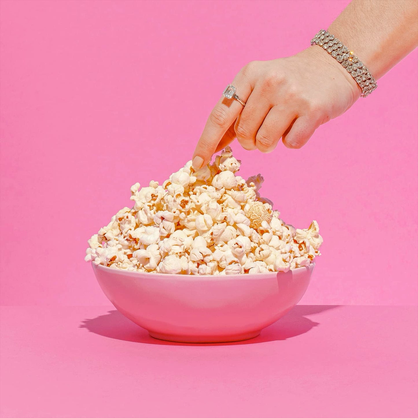 LesserEvil No Cheese Cheesiness Popcorn – Simple Ingredient Snack for Less-Is-More Living, Organic 3-Pack