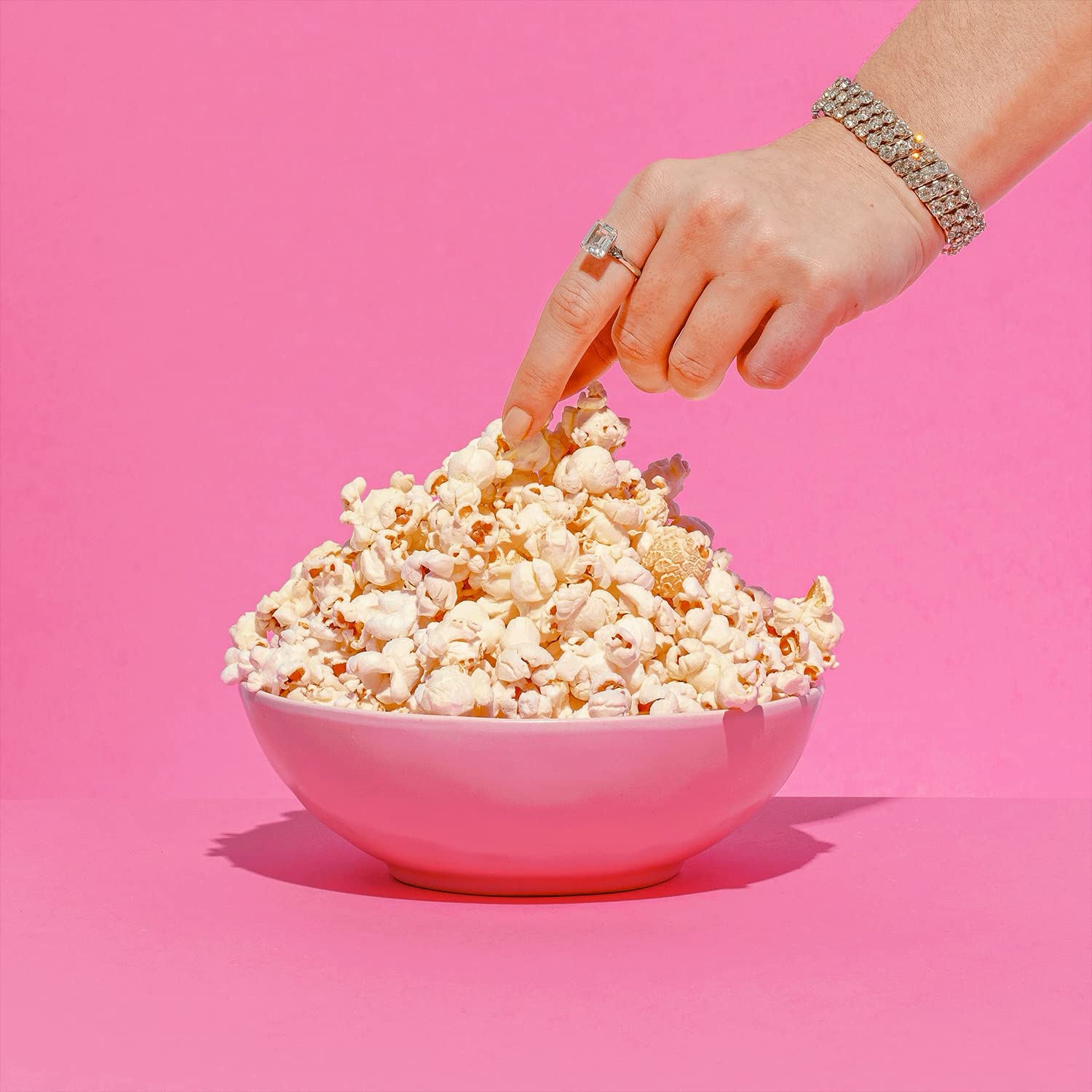 LesserEvil No Cheese Cheesiness Popcorn – Simple Ingredient Snack for Less-Is-More Living, Organic 3-Pack