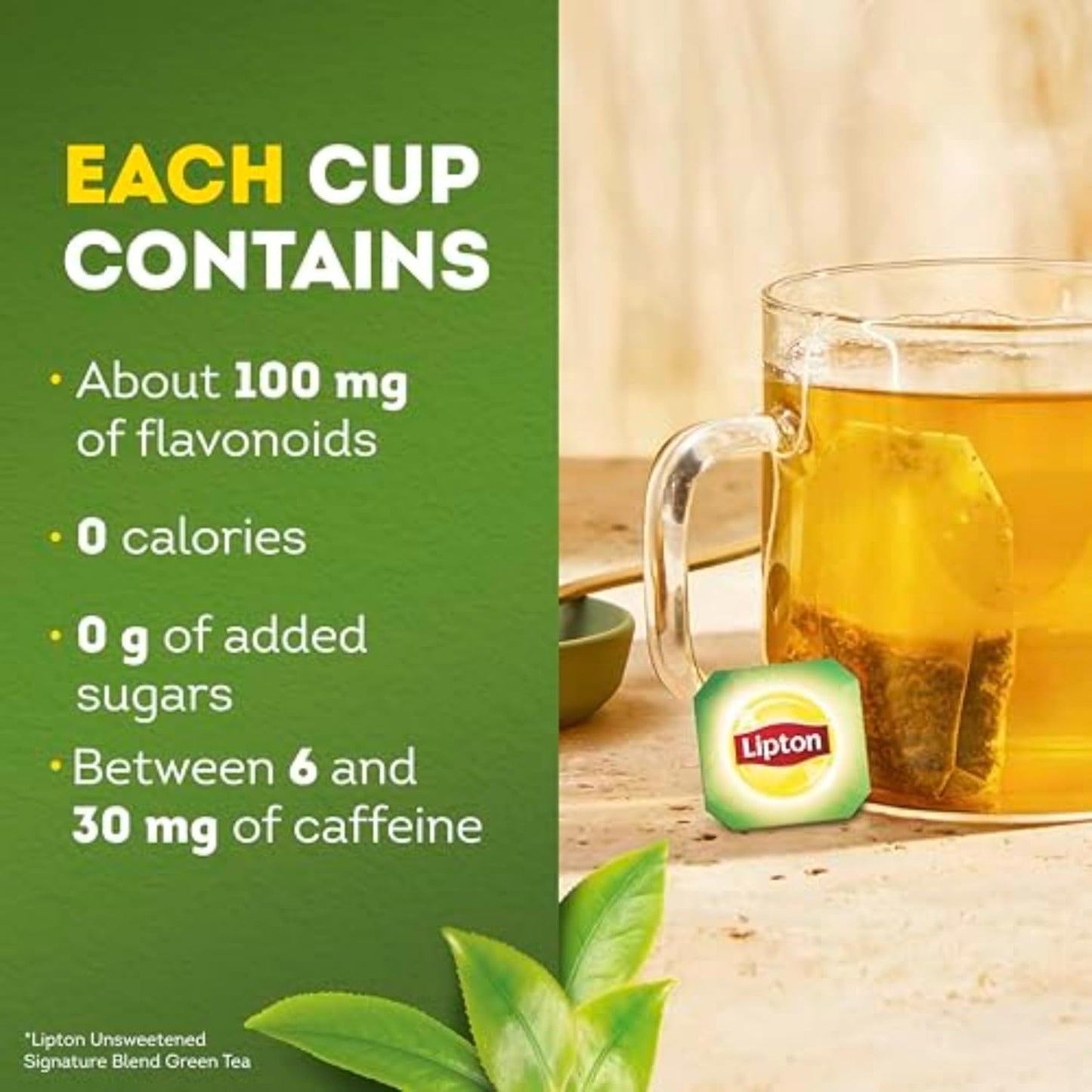 Lipton Jasmine Green Tea – Outdoor Entertaining Beverage, Brews Hot or Iced for Any Weather