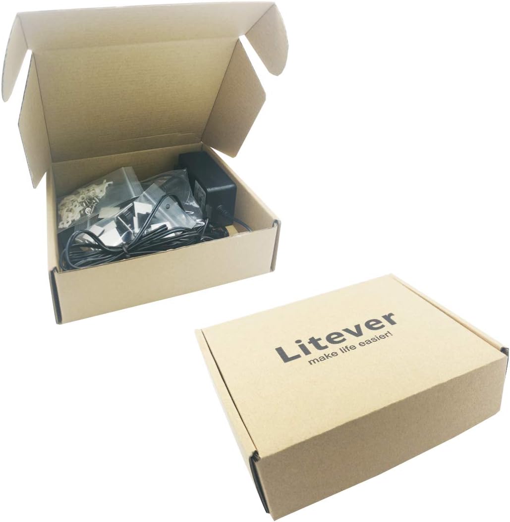 Litever Flexible LED Strip Kit – Flush Mount Design for Scandinavian Closets, Capsule Wardrobes and Streamlined Storage Walls