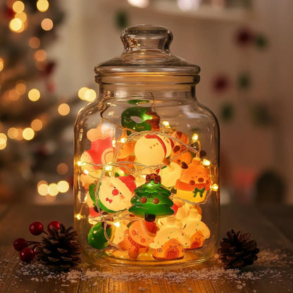 LOLStar Holiday Fairy Lights – Smokeless LED Replacement for Candles, 20 LED Battery Operated with 6 Hour Auto Shutoff