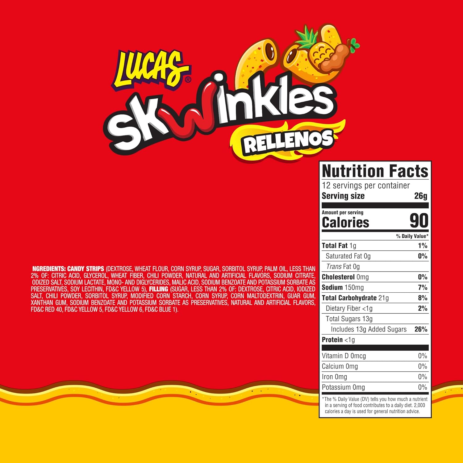 Lucas Skwinkles Authentic Mexican Candy – Fun Stocking Stuffer and Appreciation Gift for Drivers, Coworkers, and Friends