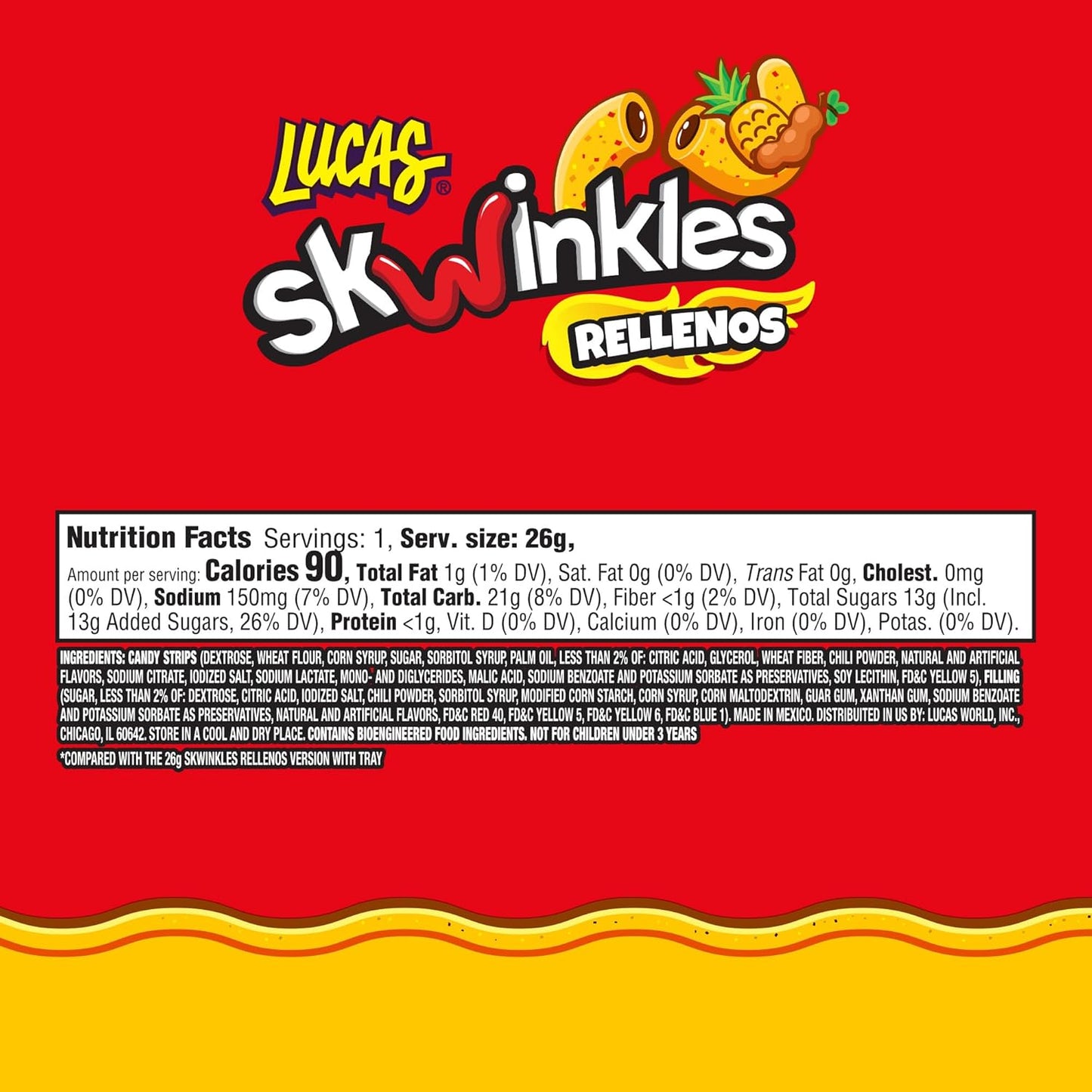 Lucas Skwinkles Authentic Mexican Candy – Fun Stocking Stuffer and Appreciation Gift for Drivers, Coworkers, and Friends