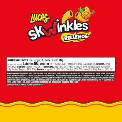 Lucas Skwinkles Authentic Mexican Candy – Fun Stocking Stuffer and Appreciation Gift for Drivers, Coworkers, and Friends