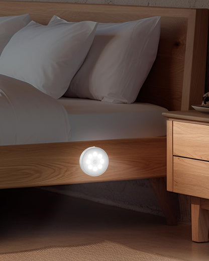 LumaGlow Rechargeable LED Puck Lights – Practical Birthday Gift for Mom, Grandma, and Elderly Parents Living Independently