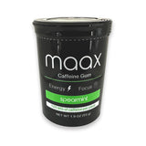 Maax Caffeine Energy Gum | Graduation Gift for College Seniors | 125mg Spearmint, 25 Pieces