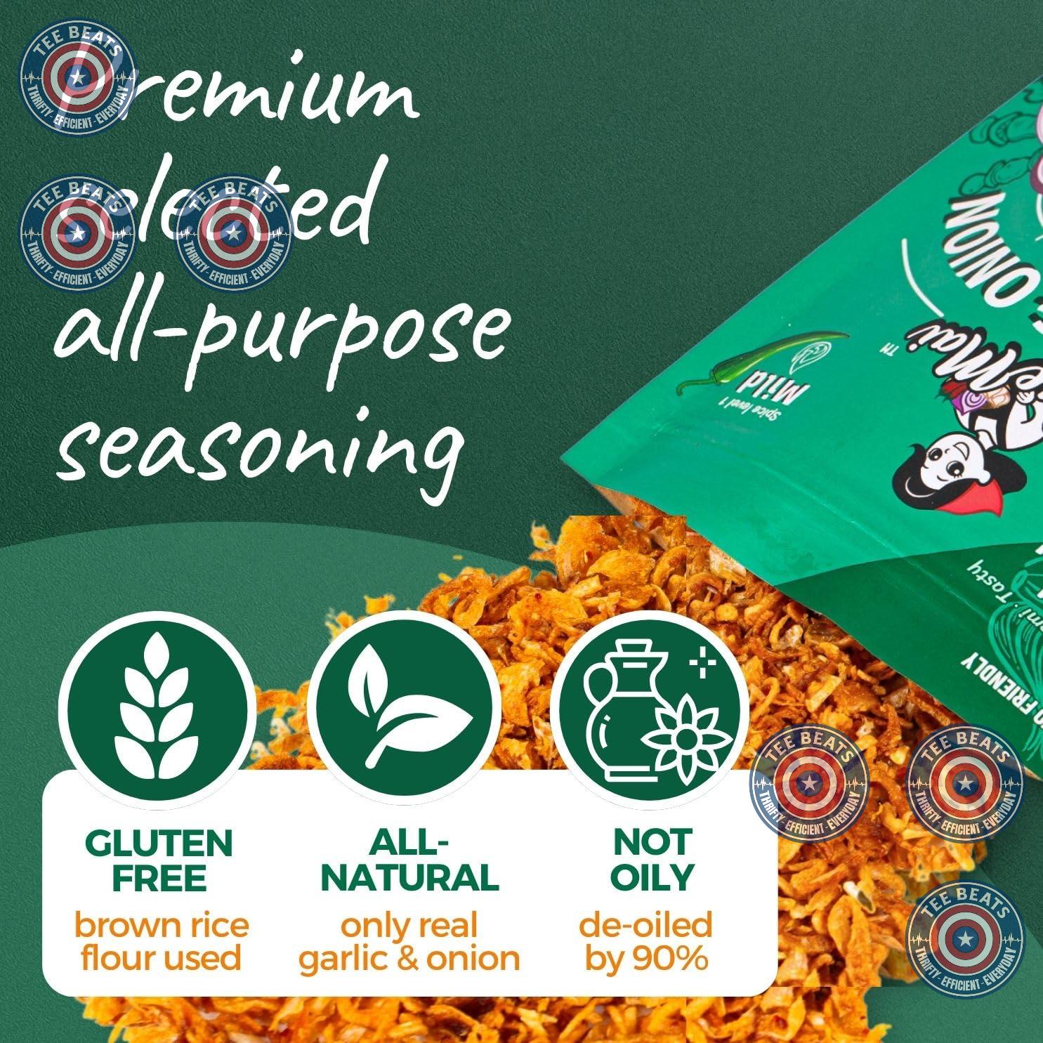 MaeMai MILD Spice – Gentle Spice Level for Picky Eaters, Gluten-Free Garlic Crisps for Kids