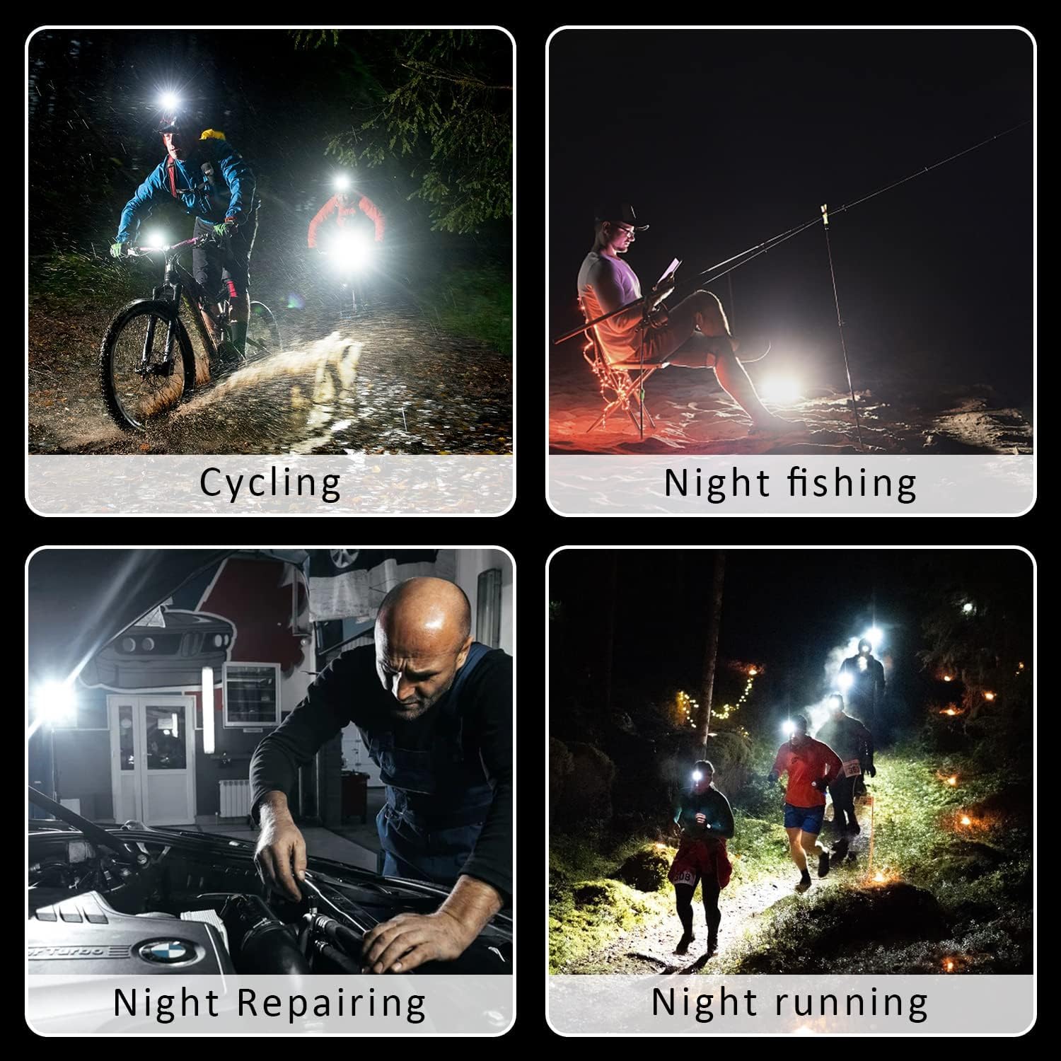 MAKDAK Magnetic Rechargeable Flashlight – Task Light for Garage, Workshop, and Basement Projects