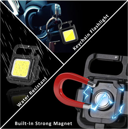MAKDAK Magnetic Rechargeable Flashlight – Task Light for Garage, Workshop, and Basement Projects