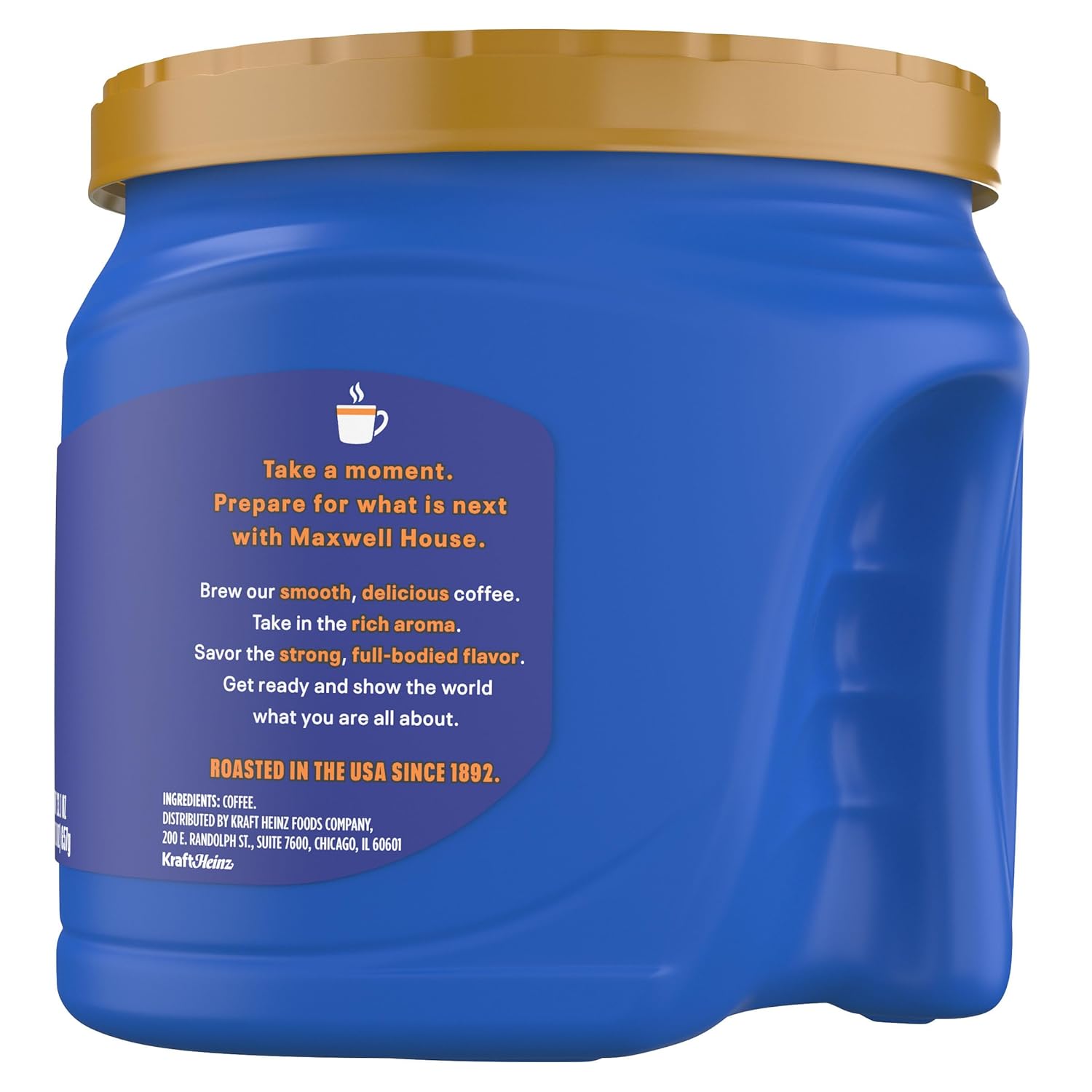 Maxwell House 100% Colombian Coffee 23.1oz Resealable Canister – Simple Daily Drip for Intentional Kitchens