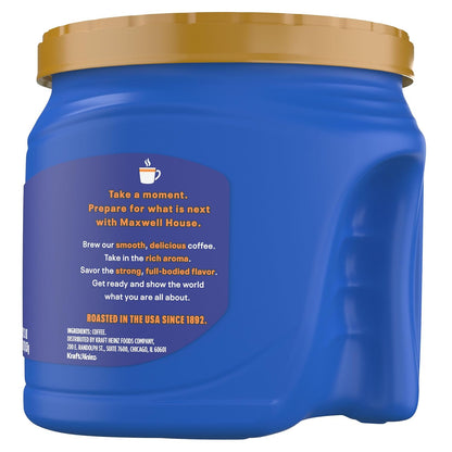 Maxwell House 100% Colombian Coffee 23.1oz Resealable Canister – Simple Daily Drip for Intentional Kitchens