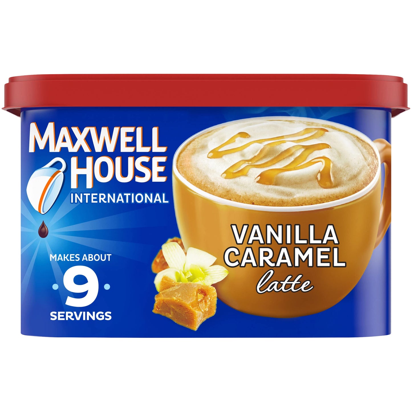 Maxwell House Instant Cafe Beverage – Clean Countertop Coffee for Intentional Homes, Cafe Vienna, 9 oz