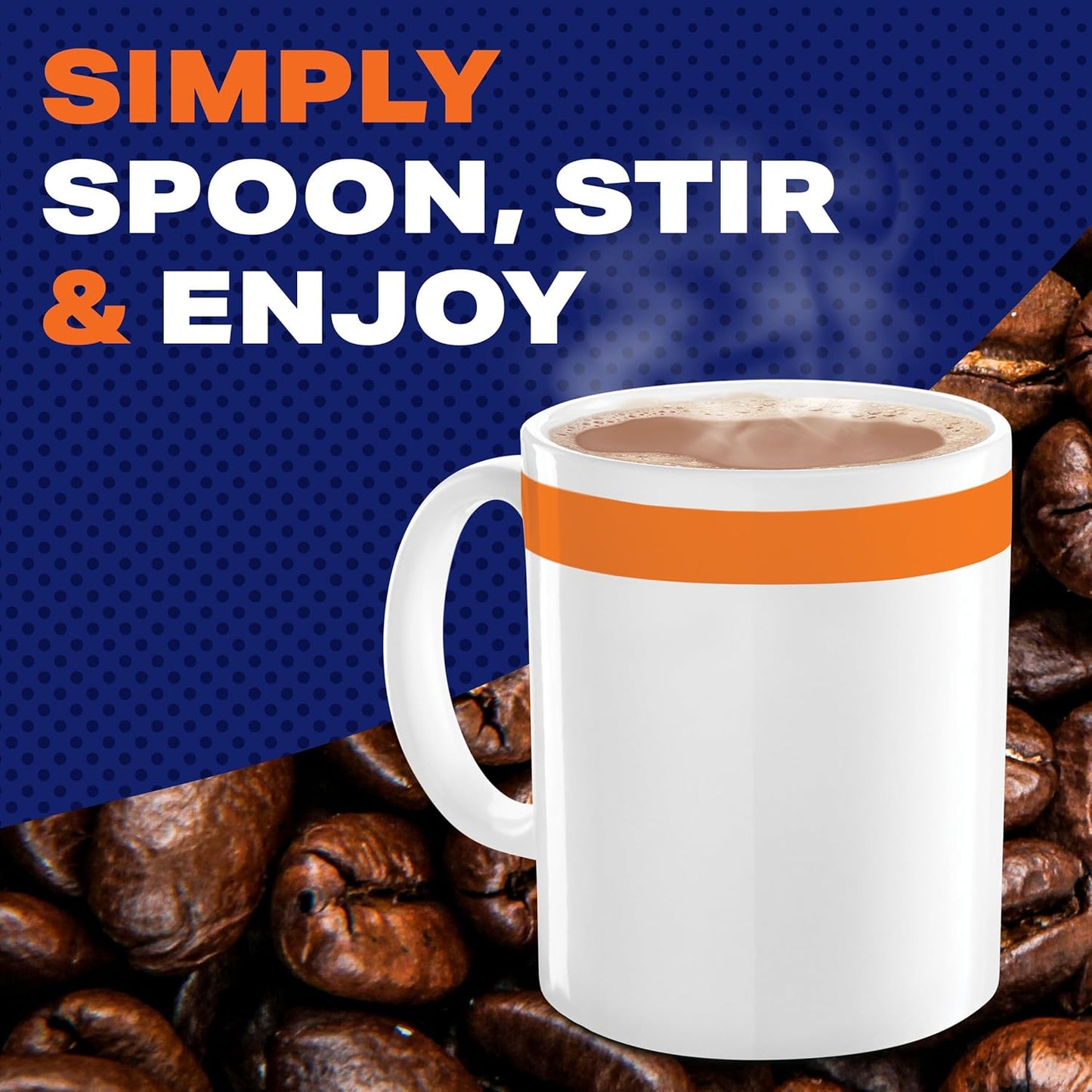 Maxwell House Instant French Vanilla Cafe Beverage Mix – Afternoon Pick-Me-Up for the Home Office, Creamy Vanilla Flavor
