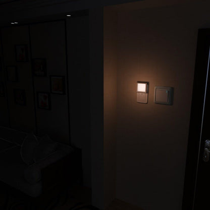 MAZ-TEK Compact Dimmable Nightlight with Warm Glow – Effortless Ambient Lighting for Apartment Living