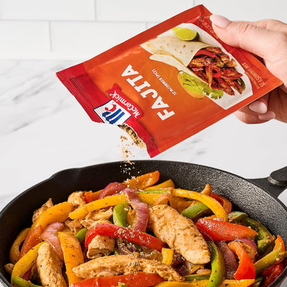 McCormick Fajita Seasoning Mix – Practical Starter Kitchen Gift for College Students and First Apartments