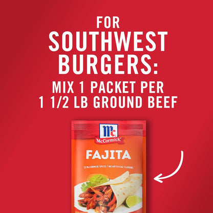 McCormick Fajita Seasoning Mix – Practical Starter Kitchen Gift for College Students and First Apartments