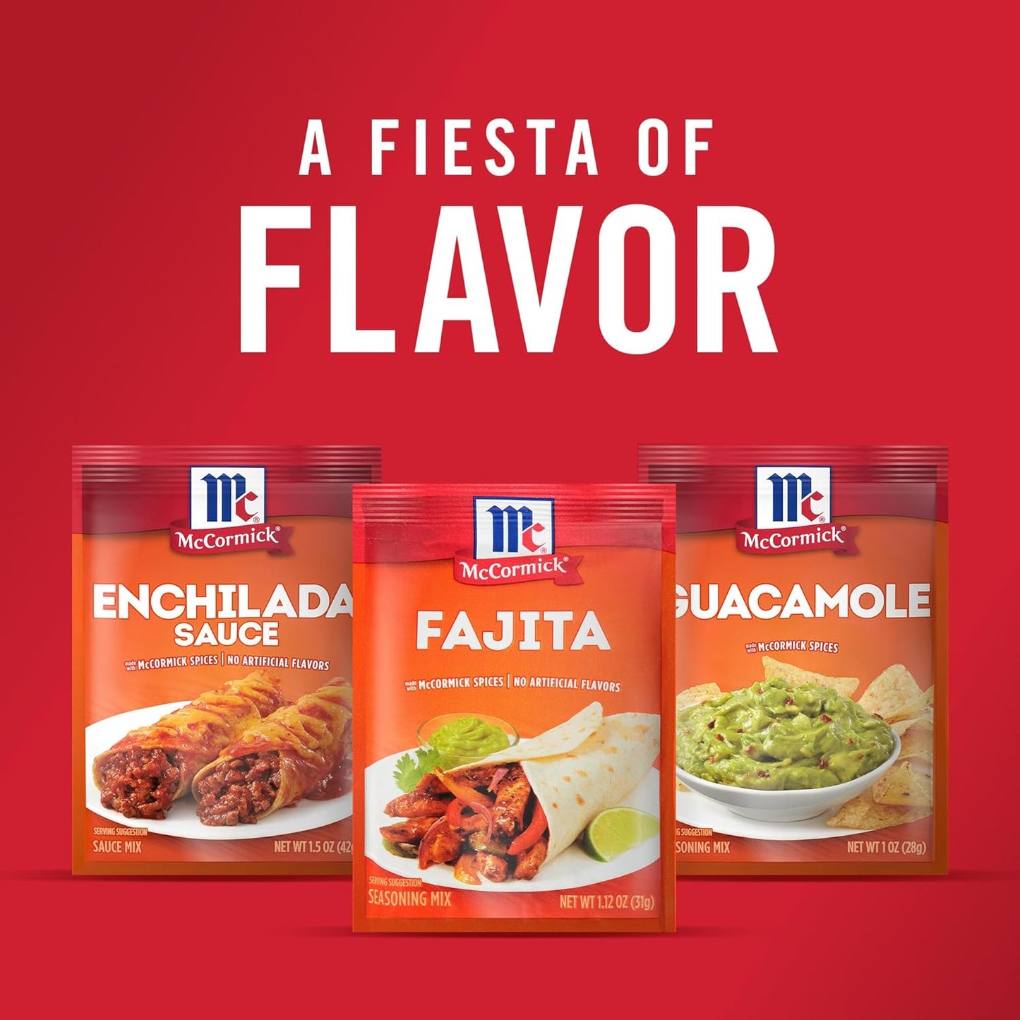 McCormick Fajita Seasoning Mix – Practical Starter Kitchen Gift for College Students and First Apartments