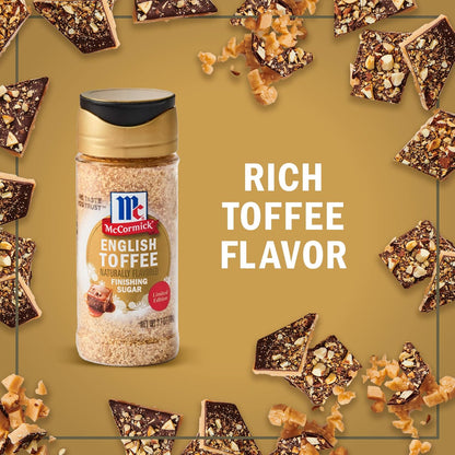 McCormick Finishing Sugar – Pantry Aesthetic Upgrade, Limited Edition Holiday Shaker for Dessert Stations