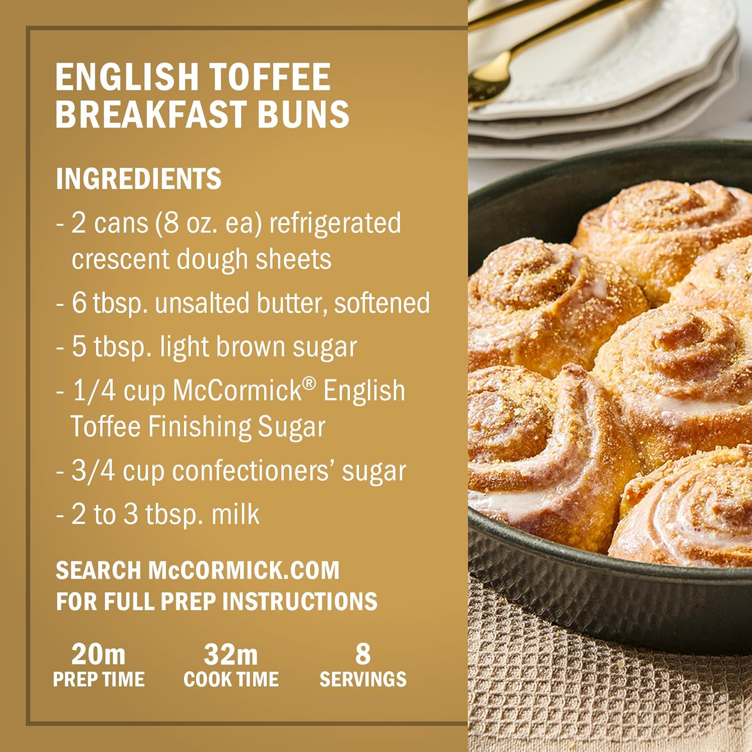 McCormick Finishing Sugar – Pantry Aesthetic Upgrade, Limited Edition Holiday Shaker for Dessert Stations