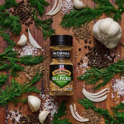 McCormick Grill Mates Dill Pickle Seasoning, 2.75 oz – Time-Saving Shortcut Seasoning for Lunch-Packing and Meal Stations