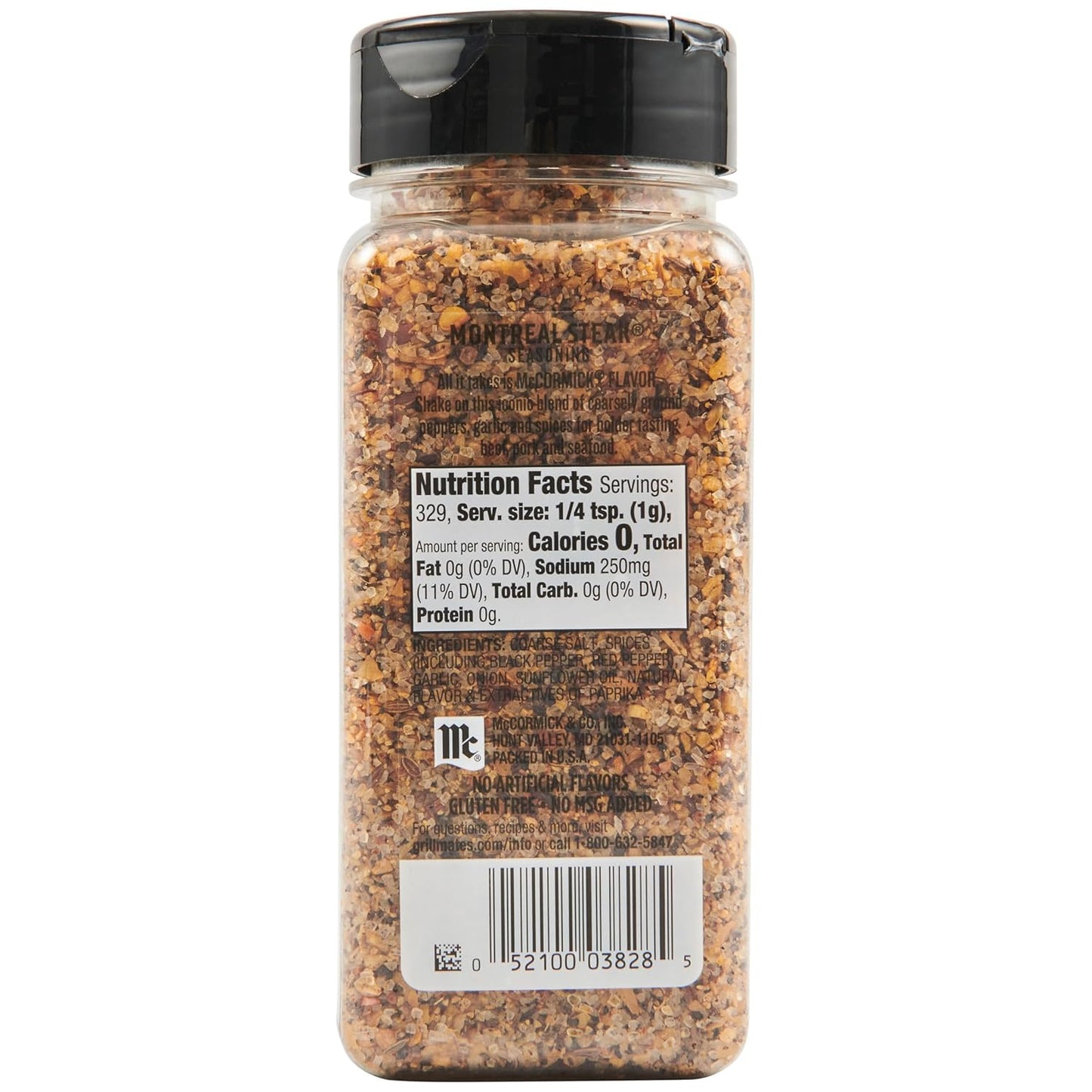 McCormick Grill Mates Montreal Steak Seasoning – Holiday Stocking Stuffer for Backyard BBQ Hosts