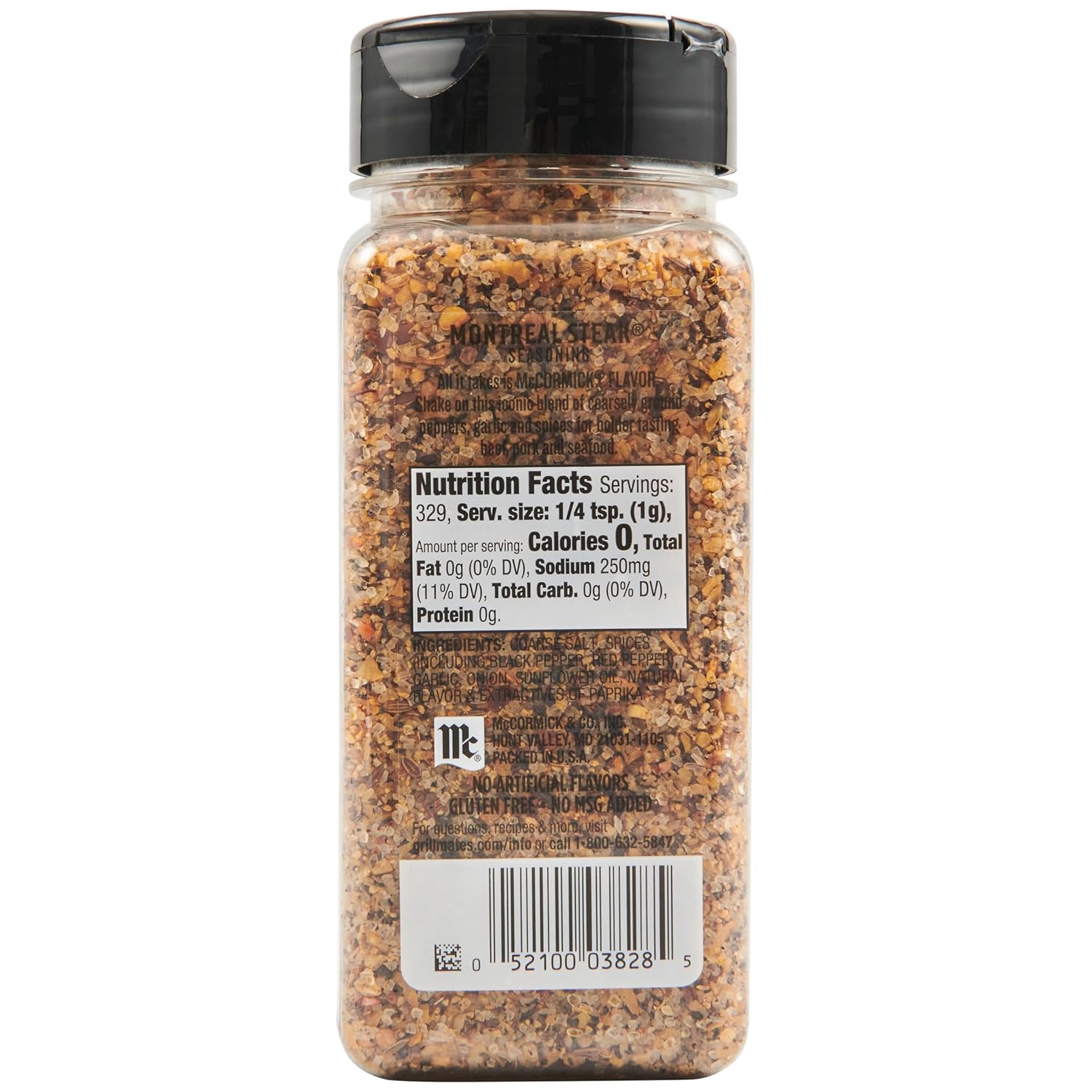McCormick Grill Mates Montreal Steak Seasoning – Holiday Stocking Stuffer for Backyard BBQ Hosts