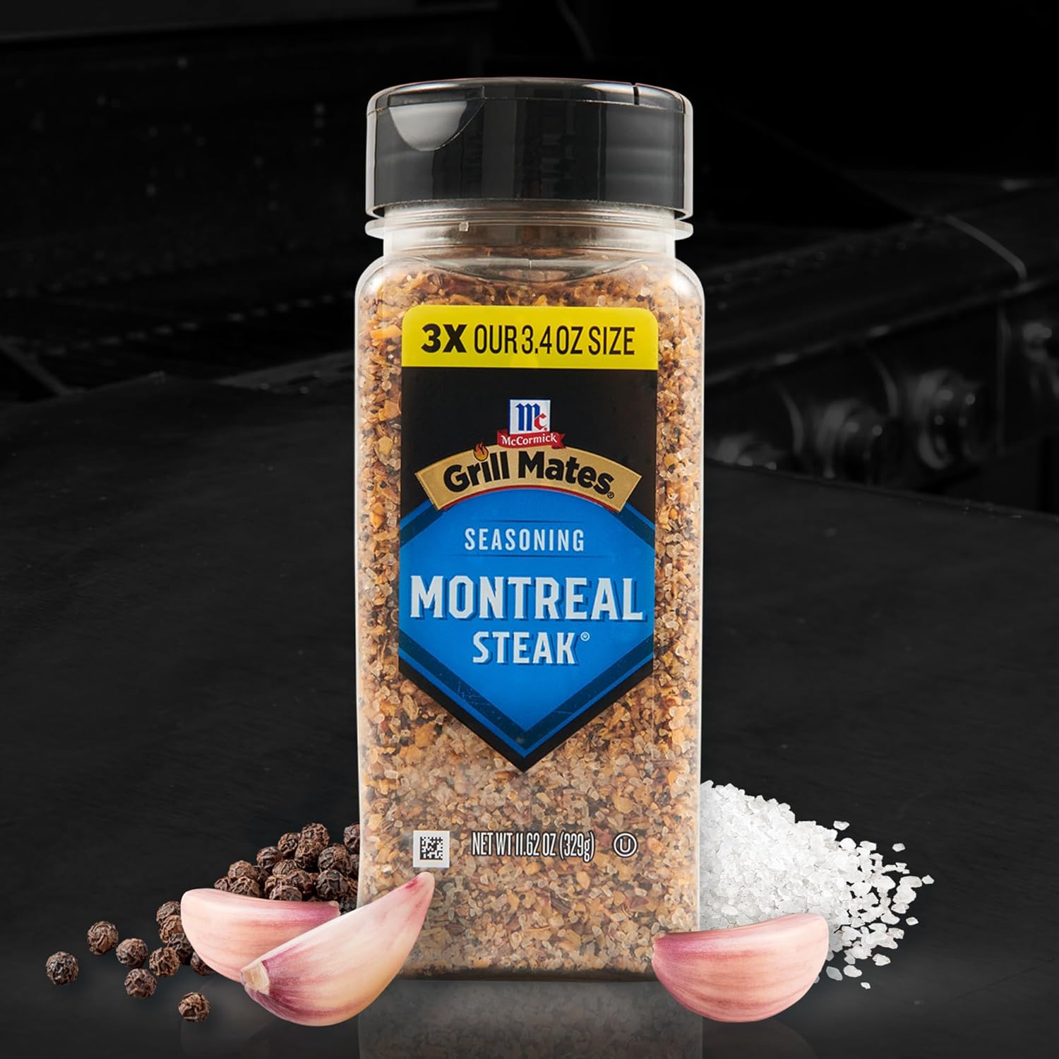 McCormick Grill Mates Montreal Steak Seasoning – Holiday Stocking Stuffer for Backyard BBQ Hosts