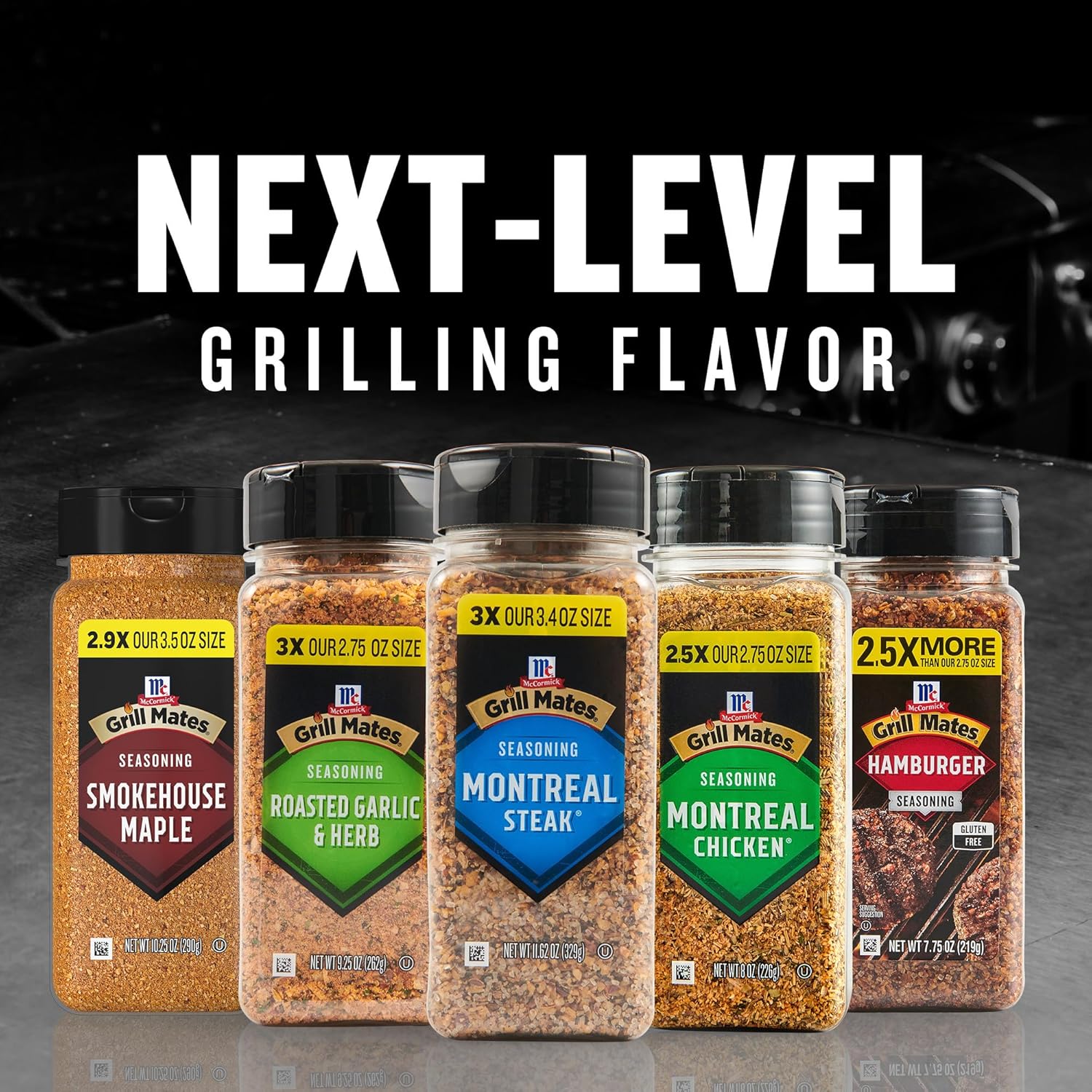 McCormick Grill Mates Montreal Steak Seasoning – Holiday Stocking Stuffer for Backyard BBQ Hosts