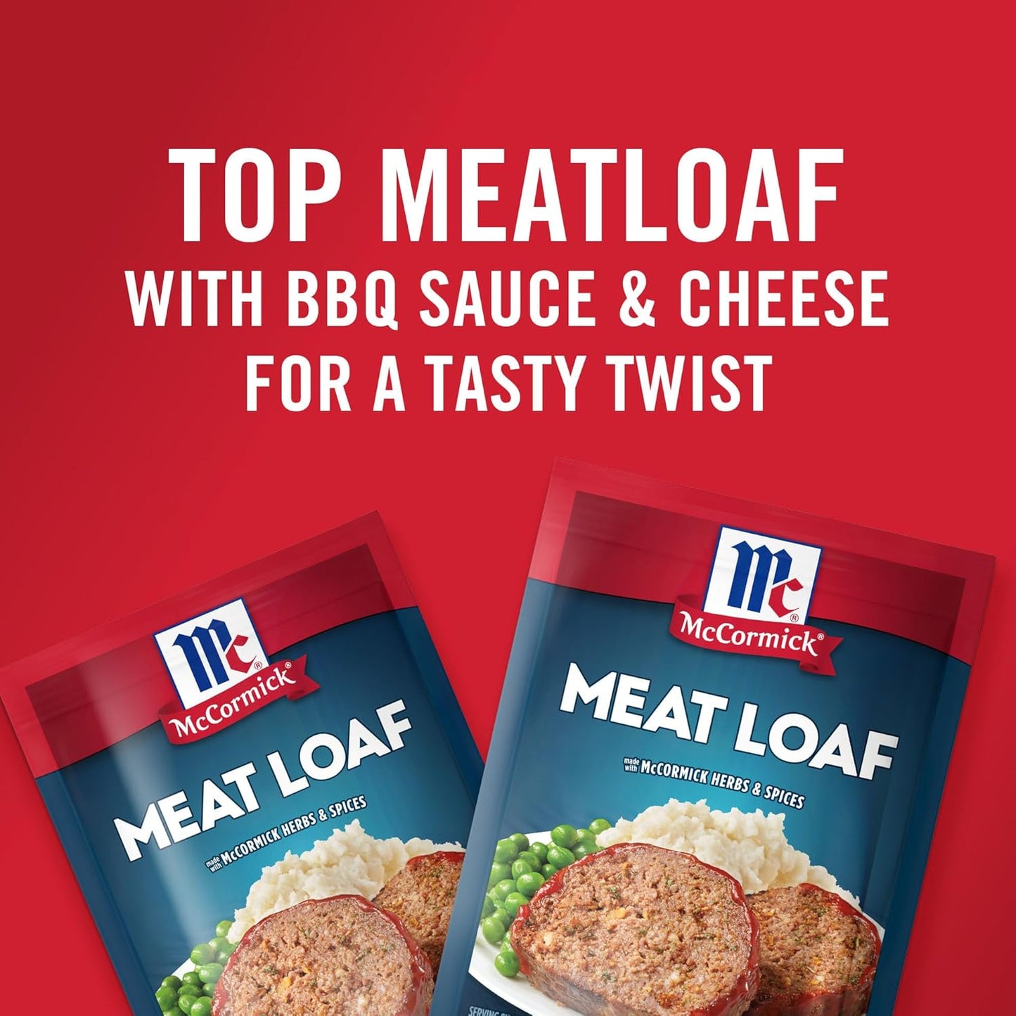 McCormick Meat Loaf Seasoning Mix – Classic American Comfort Food for Holiday Dinner Tables