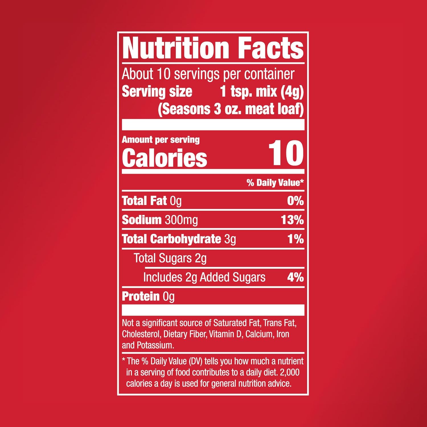 McCormick Meat Loaf Seasoning Mix – Classic American Comfort Food for Holiday Dinner Tables