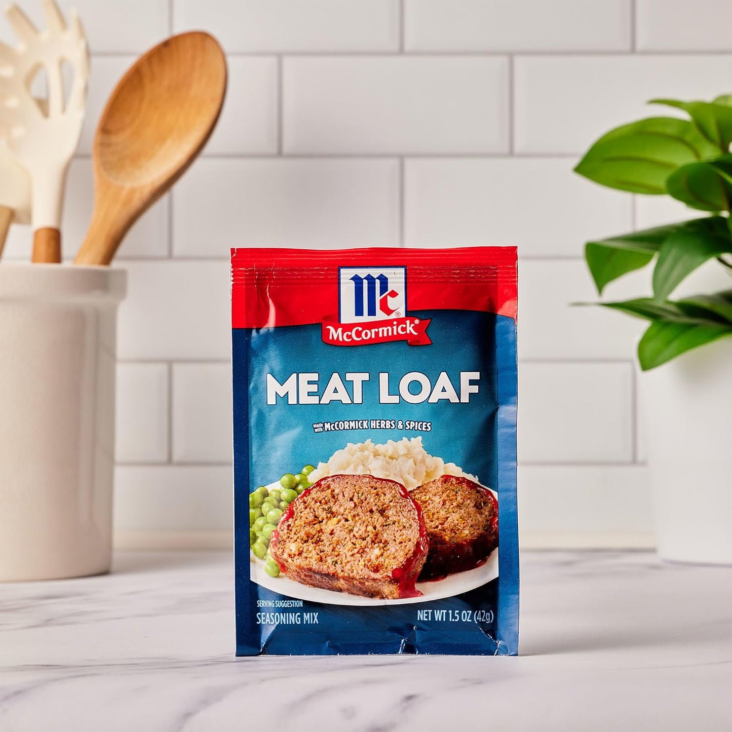 McCormick Meat Loaf Seasoning Mix – Classic American Comfort Food for Holiday Dinner Tables