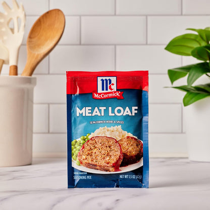 McCormick Meat Loaf Seasoning Mix – Classic American Comfort Food for Holiday Dinner Tables