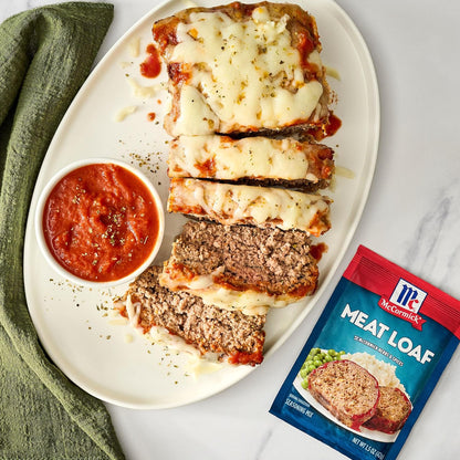 McCormick Meat Loaf Seasoning Mix – Classic American Comfort Food for Holiday Dinner Tables