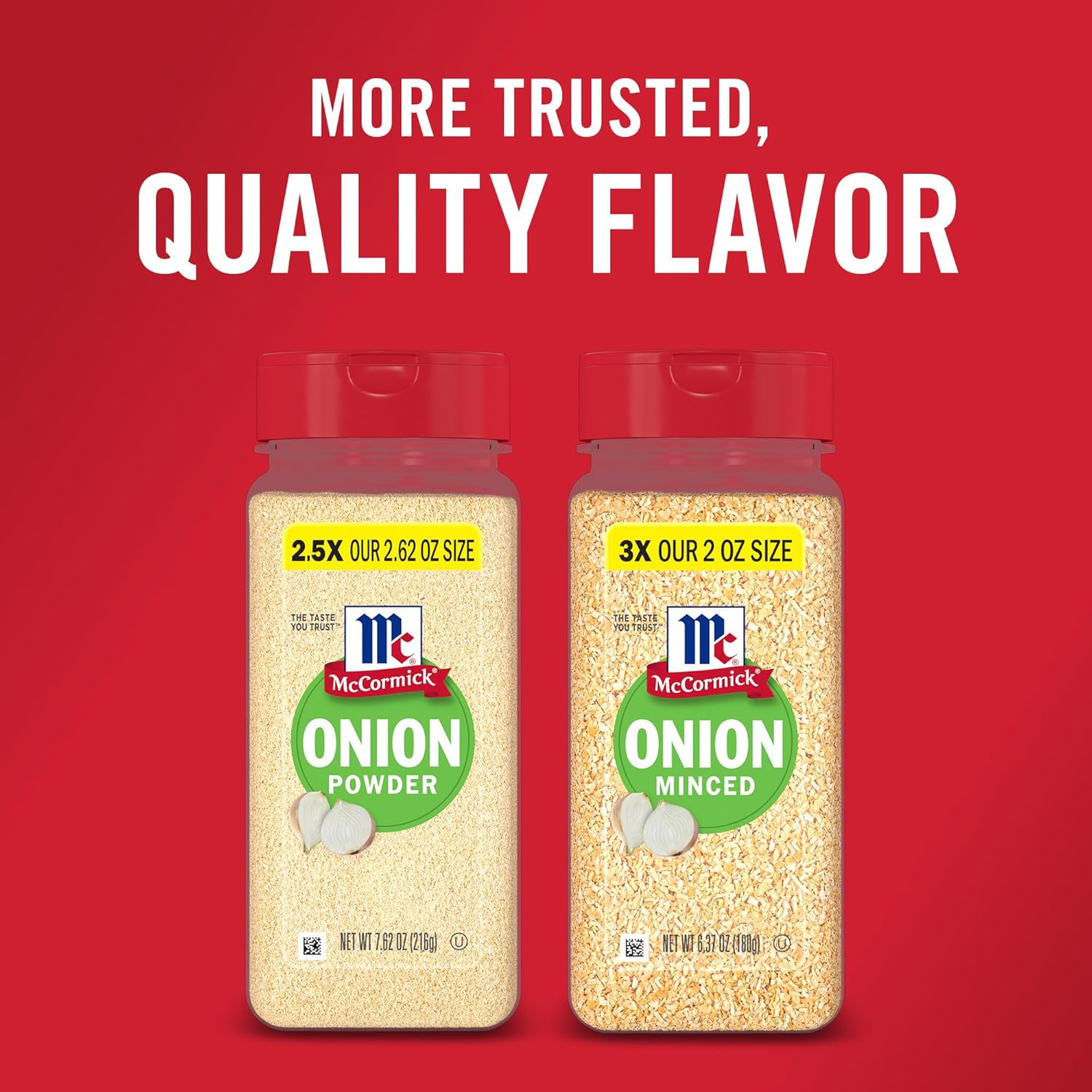 McCormick Onion Powder 7.62 oz – Quick Stovetop Seasoning for Family Dinners