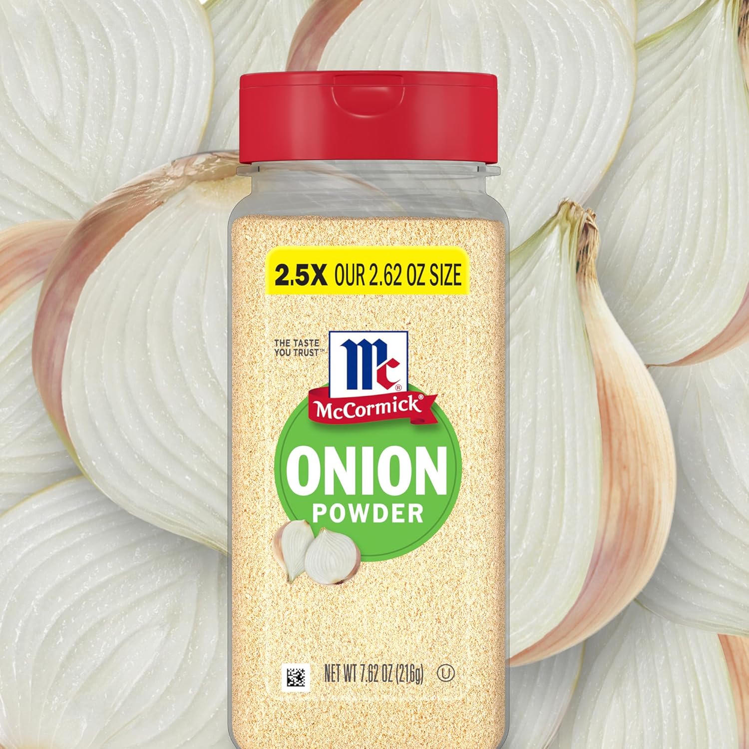 McCormick Onion Powder 7.62 oz – Quick Stovetop Seasoning for Family Dinners