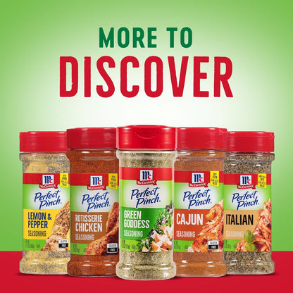 McCormick Perfect Pinch Green Goddess – Travel-Friendly Seasoning for Camping Dinners and Open-Air Meals