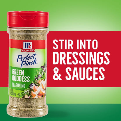 McCormick Perfect Pinch Green Goddess – Travel-Friendly Seasoning for Camping Dinners and Open-Air Meals