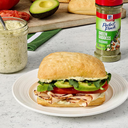 McCormick Perfect Pinch Green Goddess – Travel-Friendly Seasoning for Camping Dinners and Open-Air Meals