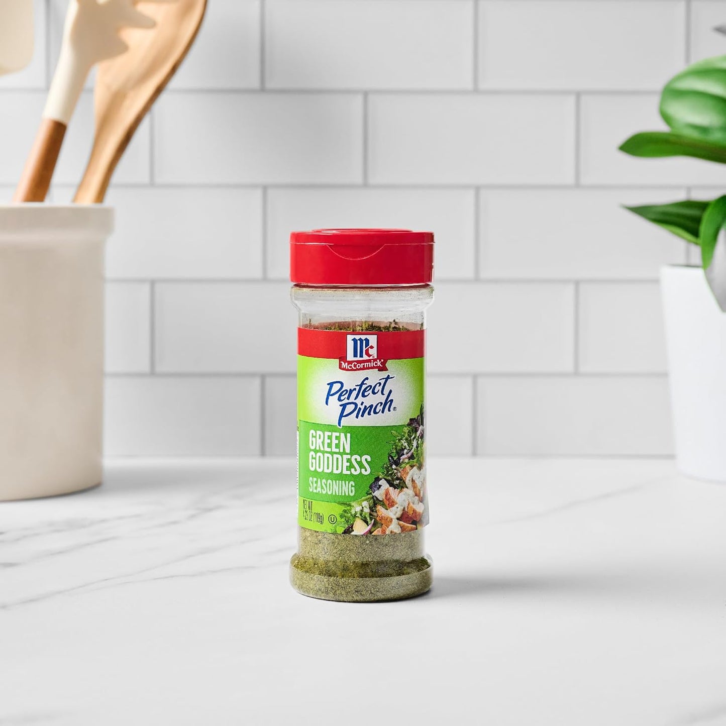 McCormick Perfect Pinch Green Goddess – Travel-Friendly Seasoning for Camping Dinners and Open-Air Meals
