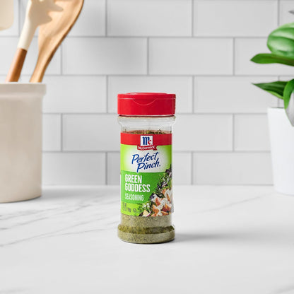 McCormick Perfect Pinch Green Goddess – Travel-Friendly Seasoning for Camping Dinners and Open-Air Meals