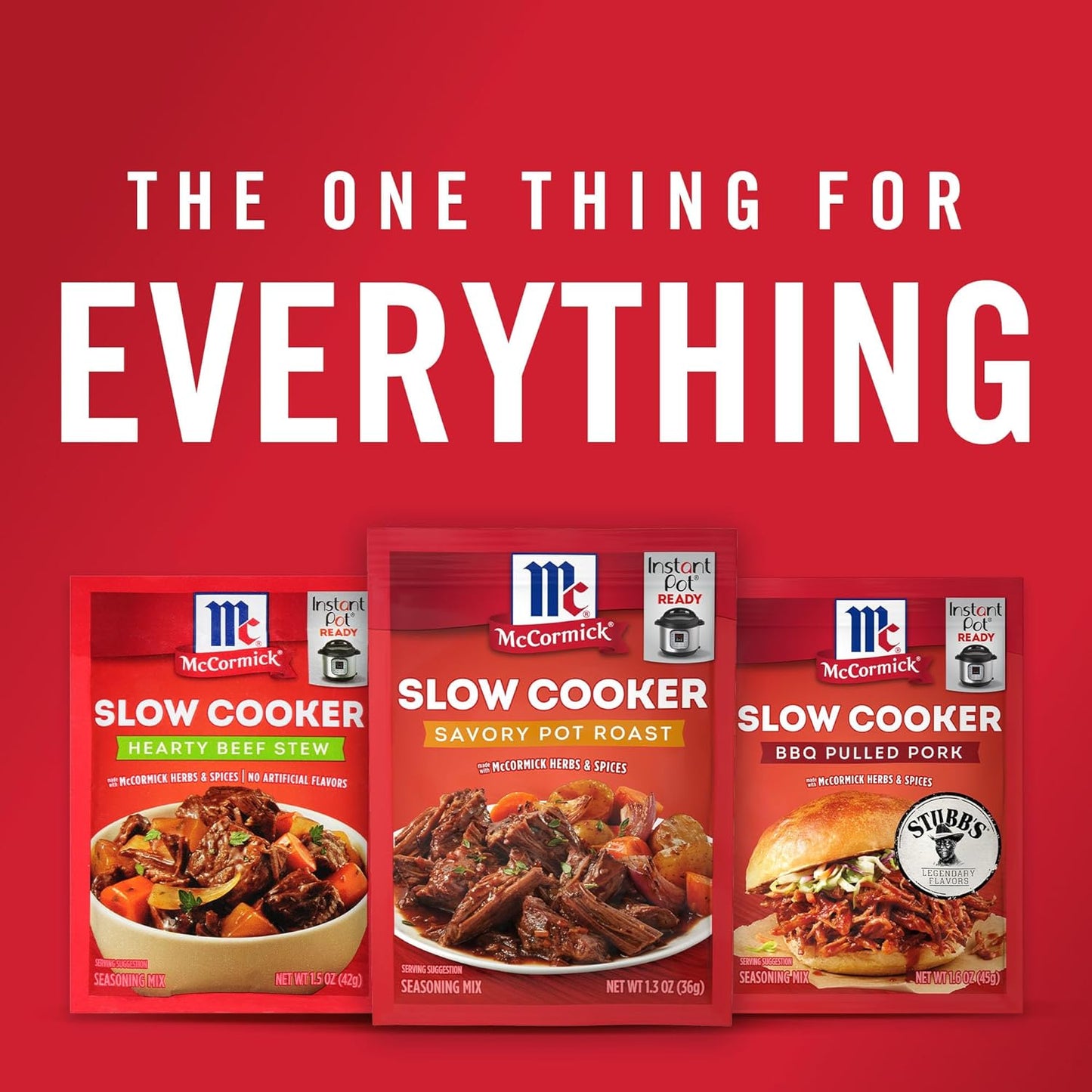 McCormick Pot Roast Mix – Wholesome Onion-Garlic-Herb Dinner for Cleaner Label Home Cooking