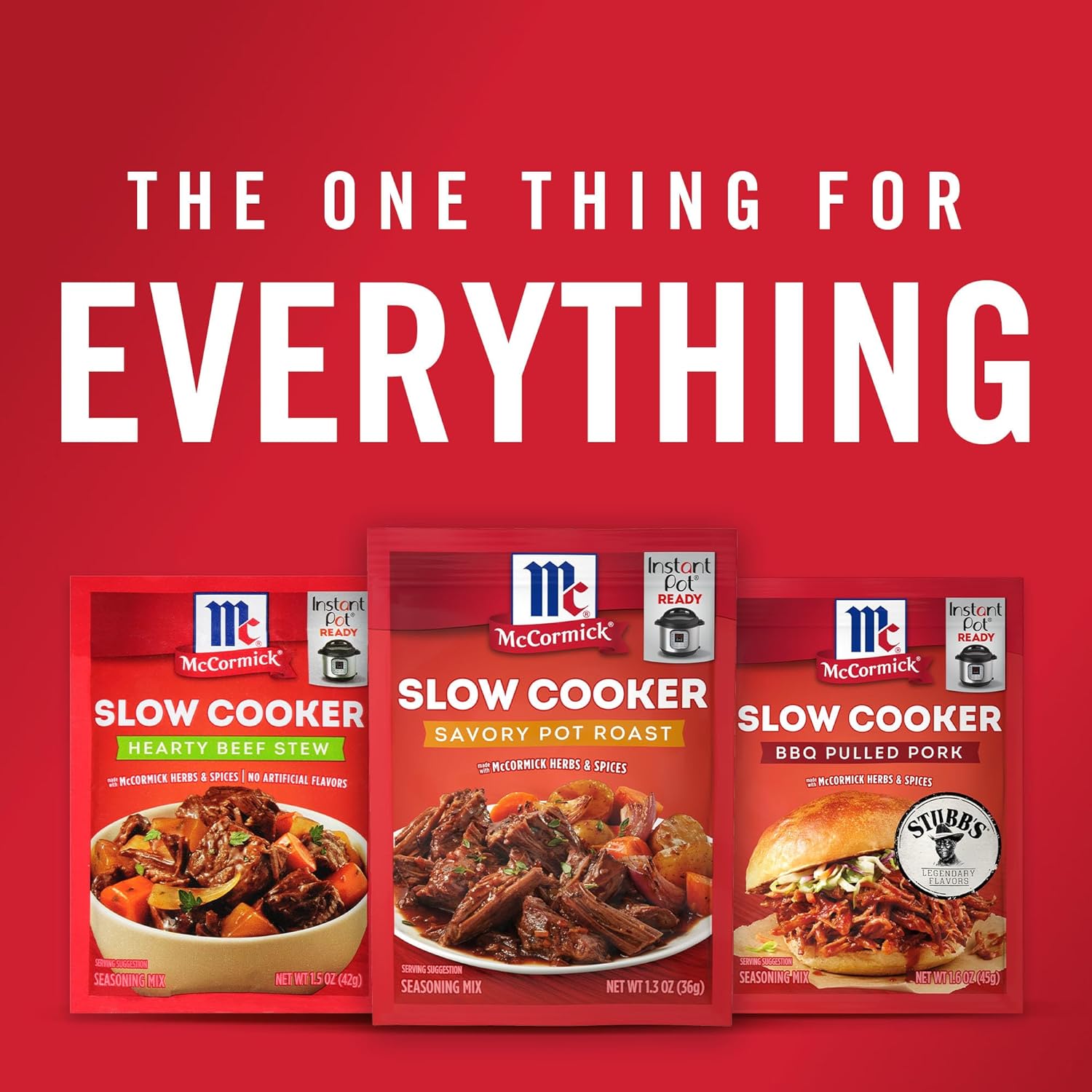 McCormick Pot Roast Mix – Wholesome Onion-Garlic-Herb Dinner for Cleaner Label Home Cooking